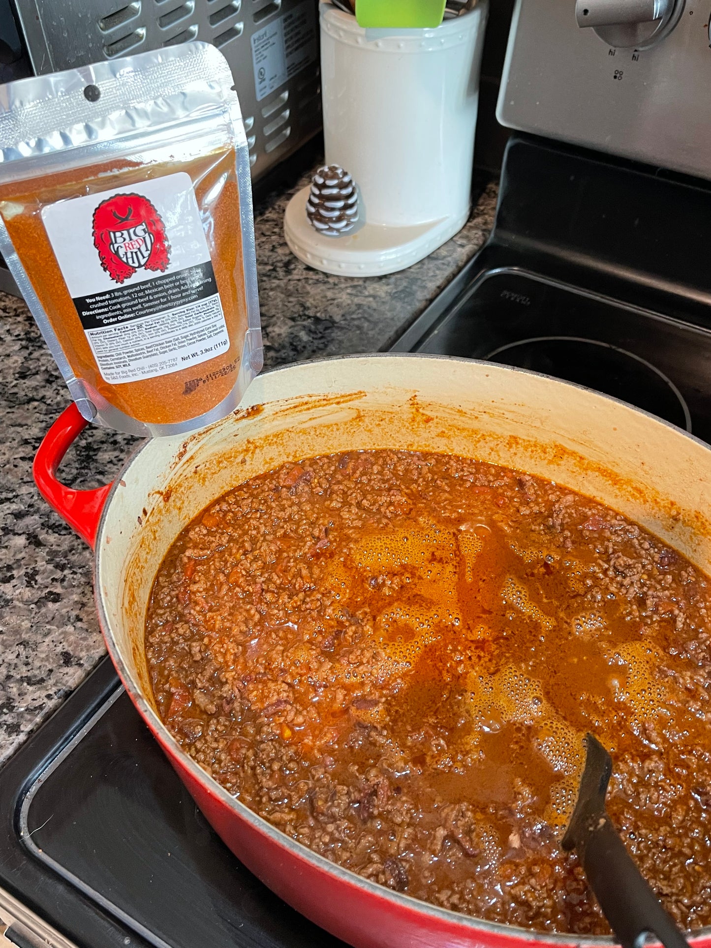 3 for $33 Big Red Chili Mix